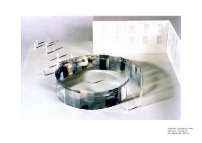 Modell für Glasskulptur, 1998