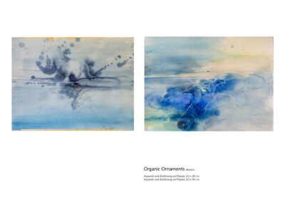 Organic Ornaments_Aquarell und Zeichnung