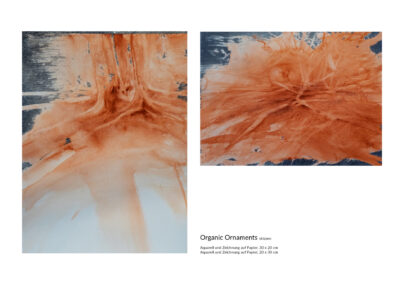 Organic Ornaments_ Aquarell und Zeichnung